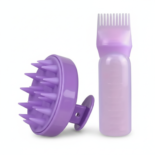 Scalp Massager & Oil Applicator Set