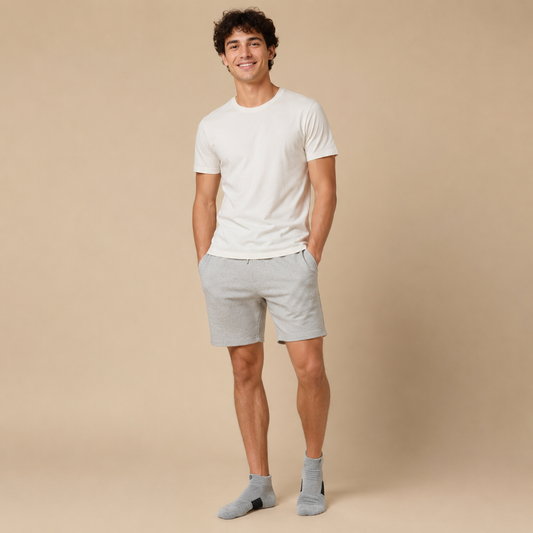 Grey Unisex Socks Vale Ash