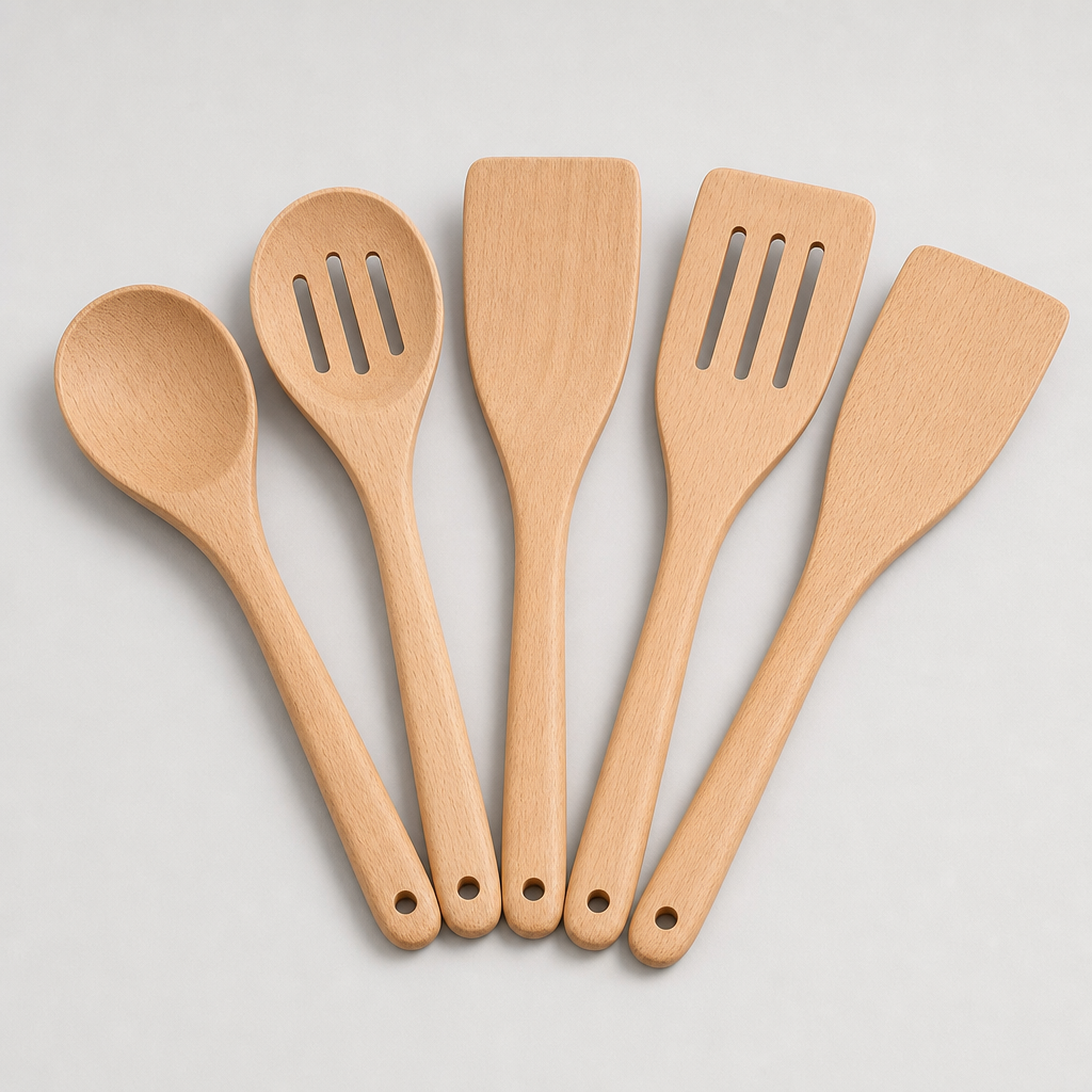 Beechwood Cooking Utensil Set