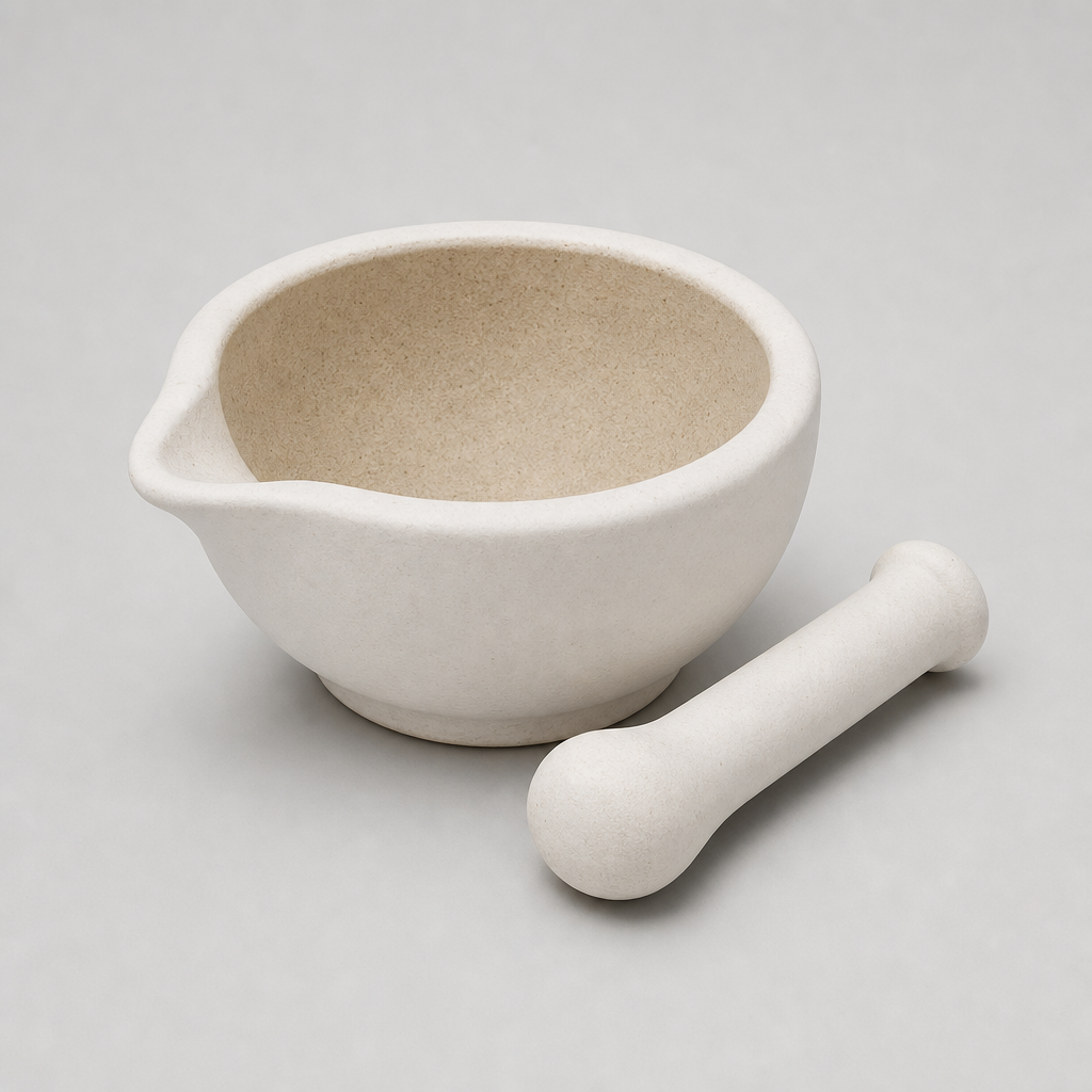Ceramic Mortar and Pestle