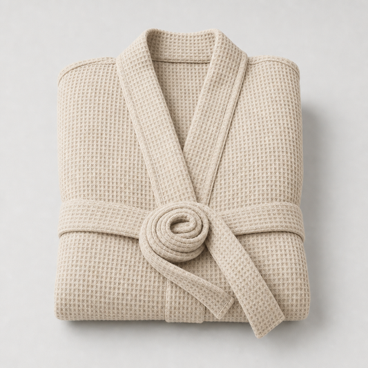 Waffle Weave Cotton Robe