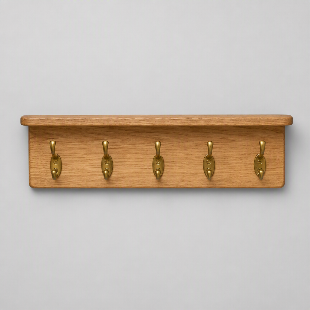 Wall Mounted Wooden Key Rack