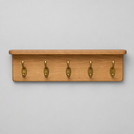 Wall Mounted Wooden Key Rack