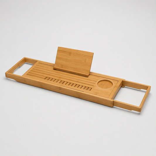 Wooden Bath Caddy Tray