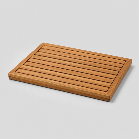 Teak Wood Bath Mat