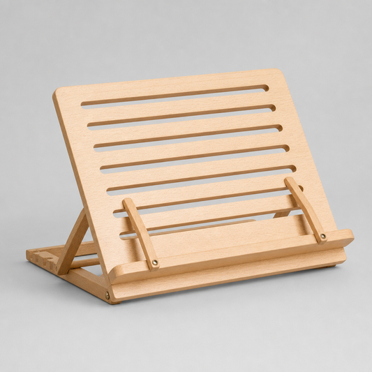 Adjustable Wood Book Stand