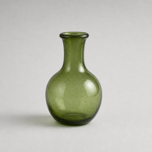 Recycled Glass Bud Vase