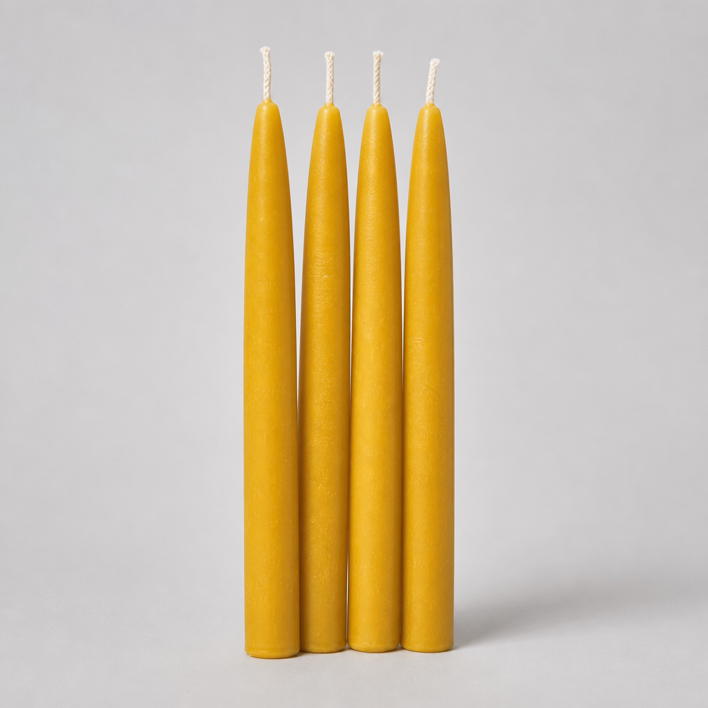 Pure Beeswax Candle Set